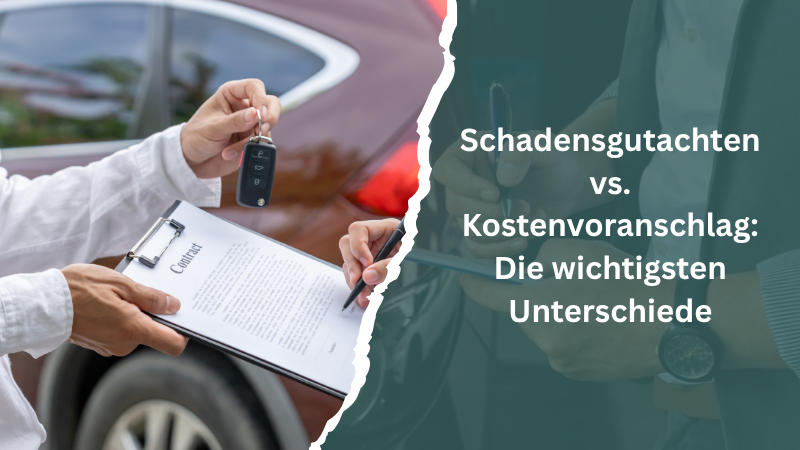 Schadensgutachten für Fahrzeuge
